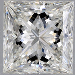 3/4 Carat Princess Cut Natural Diamond - H VVS2 - 0.83ct - G Cut Grade