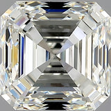 2.5 Carat Asscher - Natural Diamond - 2.5 - J - VS2 - EX - EX