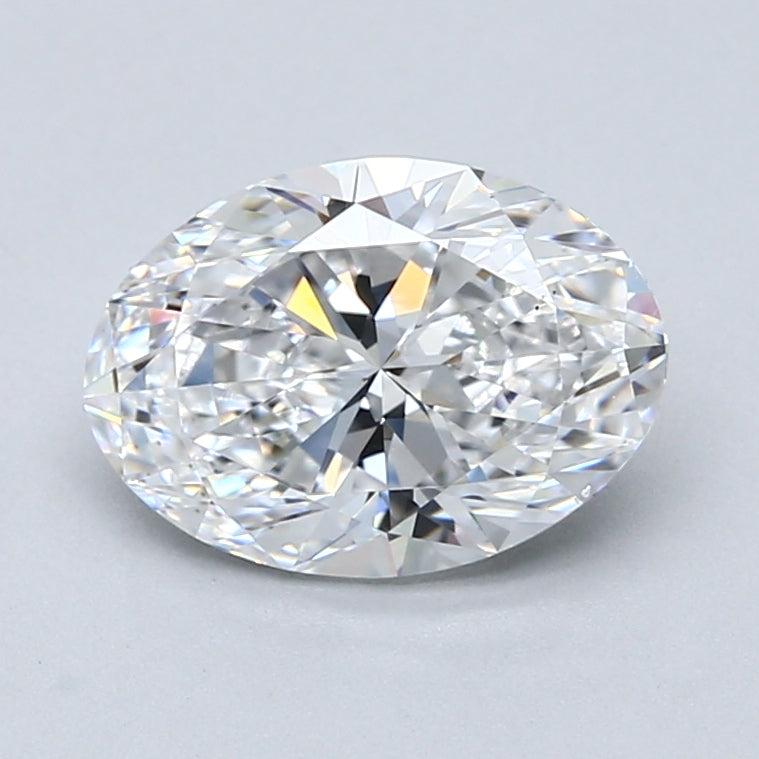 2 Carat Oval Cut Natural Diamond - D VS2 - 2.2ct - VG Cut Grade