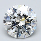 3.5 Carat Round - Natural Diamond - 3.5 - G - VS1 - EX - EX - EX
