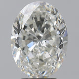 4 Carat Oval - Natural Diamond - 4.01 - H - SI1 - VG - EX - EX
