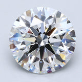 6 Carat Round - Natural Diamond - 6.3 - F - VS1 - EX - EX - EX