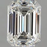 2 Carat Emerald - Natural Diamond - 2.01 - H - VS2 - EX - EX