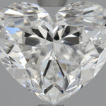 1.5 Carat Heart Shape Cut Natural Diamond - E VS2 - 1.72ct - EX Cut Grade
