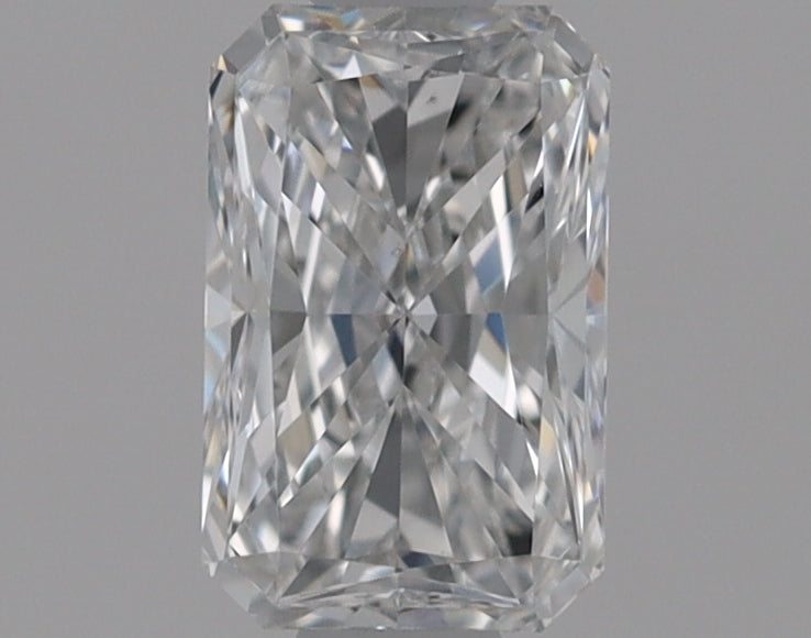 1/2 Carat Radiant Cut Natural Diamond - D VS2 - 0.56ct - VG Cut Grade