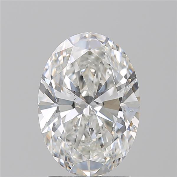 2 Carat Oval Cut Natural Diamond - H SI1 - 2.01ct - VG Cut Grade
