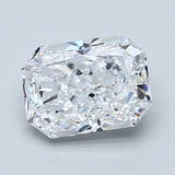 1.5 Carat Radiant Cut Natural Diamond - D SI1 - 1.52ct - VG Cut Grade