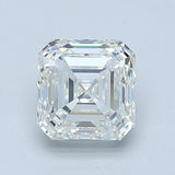 1.5 Carat Asscher - Natural Diamond - 1.5 - I - VVS2 - EX - EX
