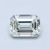 1.5 Carat Emerald - Natural Diamond - 1.4 - H - VVS2 - EX - EX - EX