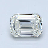 1 Carat Emerald - Natural Diamond - 1.3 - J - VVS1 - VG - EX - EX