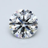 1 Carat Round - Natural Diamond - 1.06 - F - VS1 - EX - EX - EX