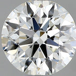 1/2 Carat Round Cut Natural Diamond - I VVS1 - 0.55ct - EX Cut Grade
