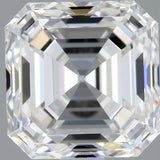 1 Carat Asscher - Natural Diamond - 1.02 - F - VVS1 - EX - EX