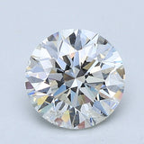 1.5 Carat Round - Natural Diamond - 1.59 - I - SI2 - VG - VG - VG