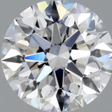 1 Carat Round - Natural Diamond - 1.12 - D - VVS1 - EX - EX - EX