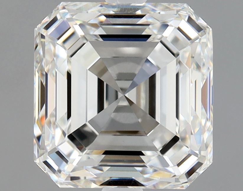 2 Carat Asscher Cut Natural Diamond - G VS1- 1.9ct - VG Cut Grade