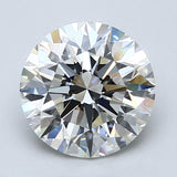 2 Carat Round - Natural Diamond - 2.2 - I - VS1 - EX - EX - EX