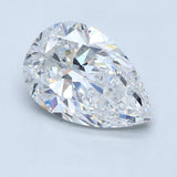 3 Carat Pear - Natural Diamond - 3.01 - E - SI1 - G - EX - EX