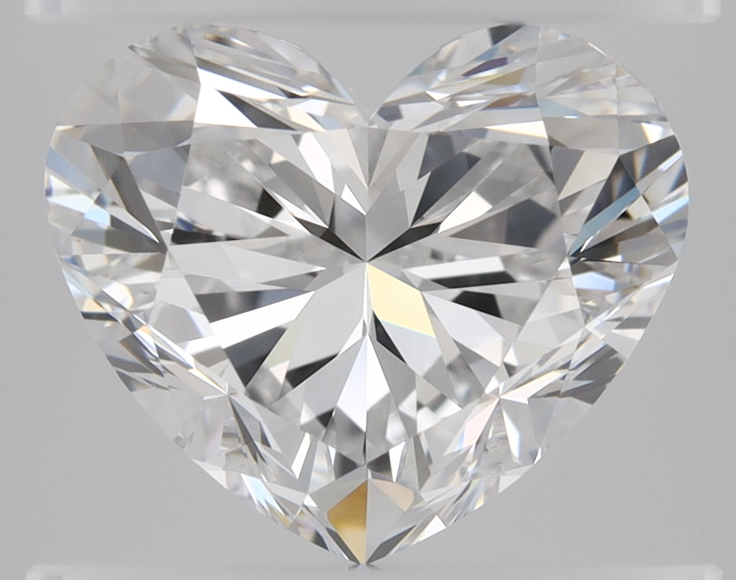 2 Carat Heart Shape Cut Natural Diamond - D VVS2 - 2.01ct - EX Cut Grade
