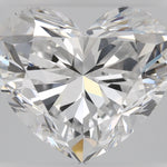 2 Carat Heart Shape Cut Natural Diamond - D VVS2 - 2.01ct - EX Cut Grade