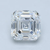 1.5 Carat Asscher - Natural Diamond - 1.5 - D - VVS2 - EX - EX