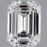 2 Carat Emerald - Natural Diamond - 2.01 - E - VVS2 - EX - EX