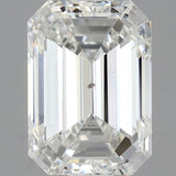 1 Carat Emerald - Natural Diamond - 1 - F - SI1 - EX - EX