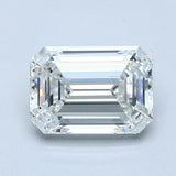 1.5 Carat Emerald - Natural Diamond - 1.4 - G - IF - EX - VG