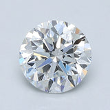 1 Carat Round - Natural Diamond - 1.36 - D - VS1 - G - G - G