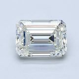 3 Carat Emerald - Natural Diamond - 3.01 - J - IF - EX - EX