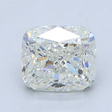 2 Carat Cushion - Natural Diamond - 2.01 - J - SI1 - EX - EX