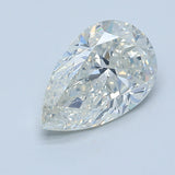 2 Carat Pear - Natural Diamond - 2.2 - H - SI2 - VG - EX - EX