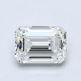 1.5 Carat Emerald - Natural Diamond - 1.7 - H - VS2 - EX - EX