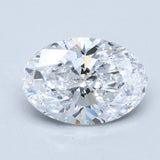 5 Carat Oval - Natural Diamond - 5.51 - D - VS2 - EX - VG