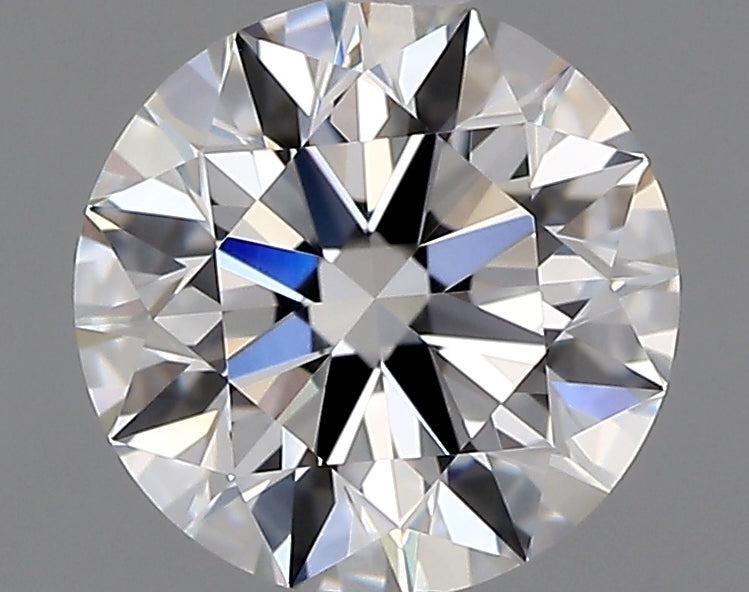3/4 Carat Round Cut Natural Diamond - E VVS2 - 0.86ct - EX Cut Grade