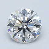 1.5 Carat Round - Natural Diamond - 1.71 - G - VS1 - EX - EX - EX