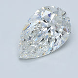 6 Carat Pear - Natural Diamond - 6.01 - G - VS2 - EX - EX