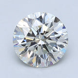 1.5 Carat Round - Natural Diamond - 1.71 - G - SI1 - EX - VG - EX