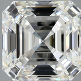 2 Carat Asscher - Natural Diamond - 2.01 - G - VVS1 - EX - EX - EX