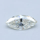 1/2 Carat Marquise - Natural Diamond - 0.51 - J - SI1 - VG - G - G