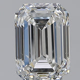 3 Carat Emerald - Natural Diamond - 3 - F - SI1 - VG - EX - EX