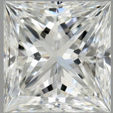 1/2 Carat Princess Cut Natural Diamond - G VS1 - 0.55ct - VG Cut Grade
