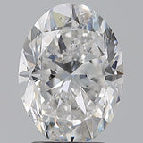 2.5 Carat Oval - Natural Diamond - 2.51 - E - SI2 - VG - EX - EX