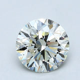 1.5 Carat Round - Natural Diamond - 1.5 - M - VS2 - EX - EX - EX