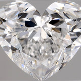 1.5 Carat Heart - Natural Diamond - 1.52 - E - VS1 - VG - EX - EX