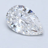 1 Carat Pear - Natural Diamond - 1.2 - E - SI2 - VG - EX - EX