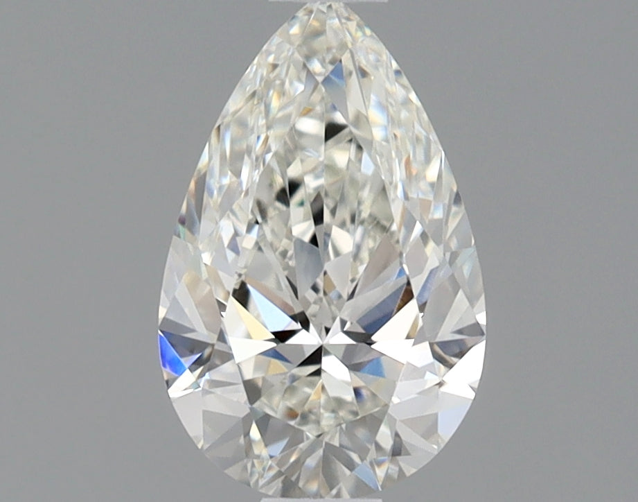 1/2 Carat Pear Shape Cut Natural Diamond - I VVS2 - 0.64ct - VG Cut Grade