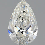 1/2 Carat Pear Shape Cut Natural Diamond - I VVS2 - 0.64ct - VG Cut Grade