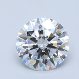 2.5 Carat Round - Natural Diamond - 2.65 - D - FL - EX - EX - EX
