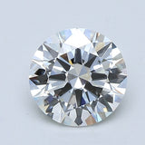 1 Carat Round - Natural Diamond - 1.32 - I - VS2 - EX - EX - EX
